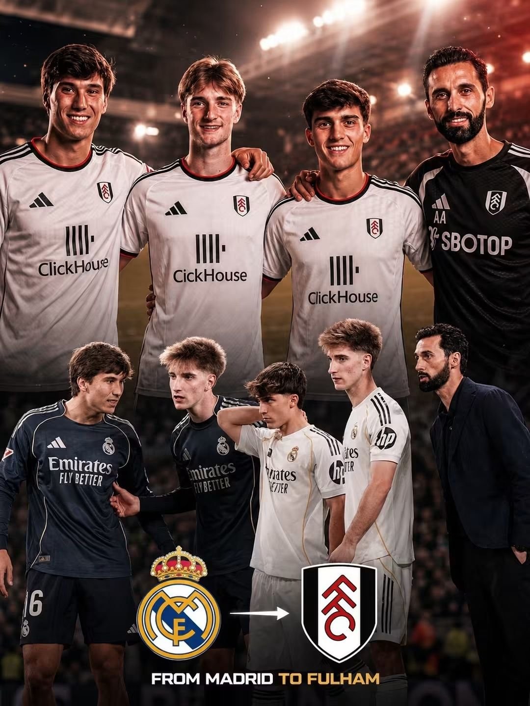 Fulham Rekrut Pelatih dan Tiga Pemain Real Madrid Senilai €54 Juta di Musim Panas 2026