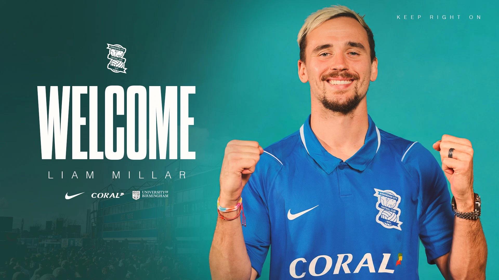OFFIZIELL: Birmingham City leiht Liam Millar von Hull City für eine Saison aus