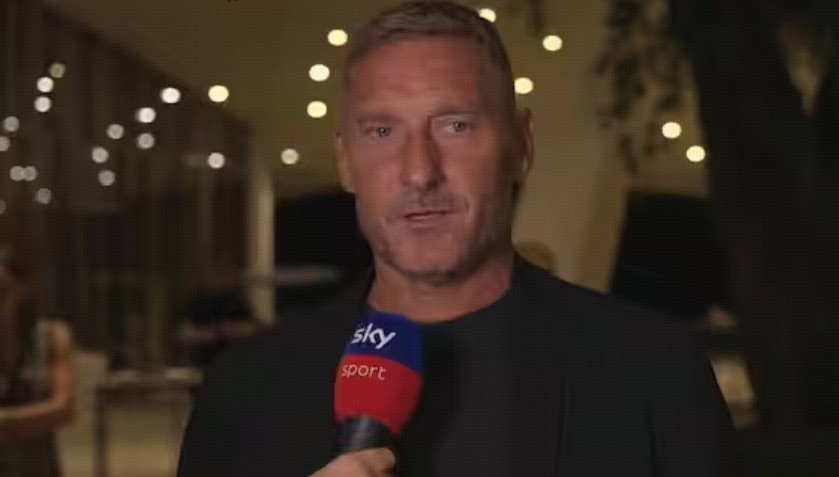 Totti : La Roma a bien démarré, c'est dommage de voir des génies comme Messi quitter l'équipe nationale