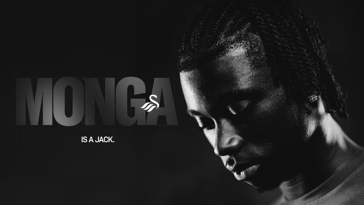Oficial: Swansea contrata por empréstimo Jeremie Manga, atacante de 17 anos do Manchester City, por uma temporada