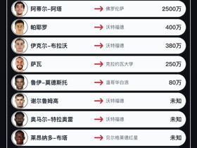 乌迪内斯今夏转会汇总：引进9人离队18人，净收入365万欧元