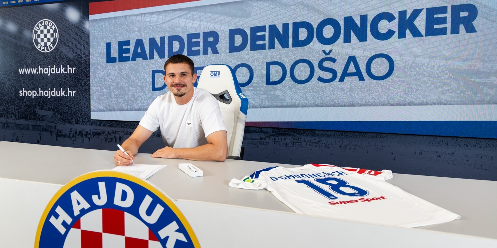 Officiel : Le Belge Dendoncker signe à Hajduk Split jusqu'à l'été 2028