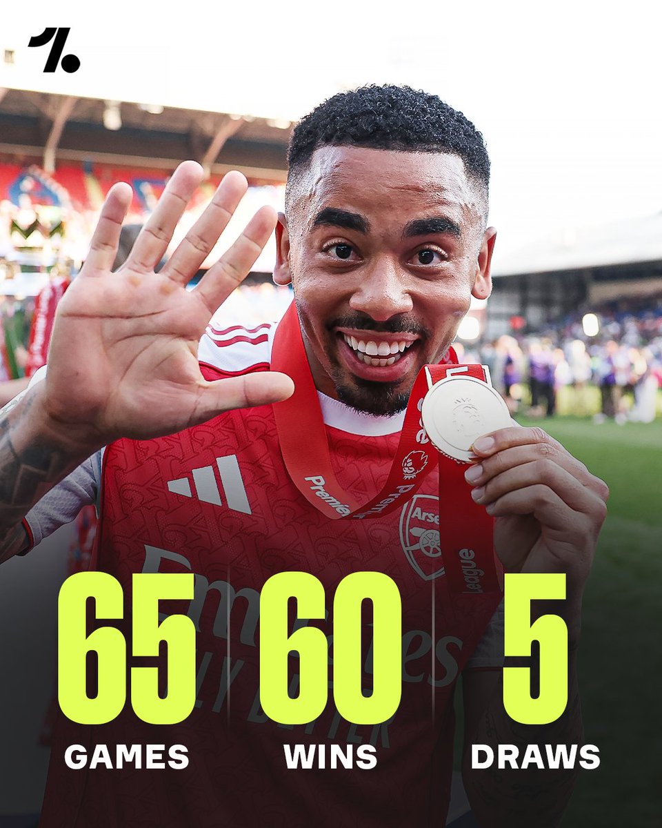 Gabriel Jesus: 60 Siege, 5 Unentschieden in 65 Premier-League-Spielen mit Toren