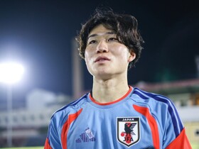 日本U19国脚长璃喜：我从佐野海舟接球的方式中学到了很多