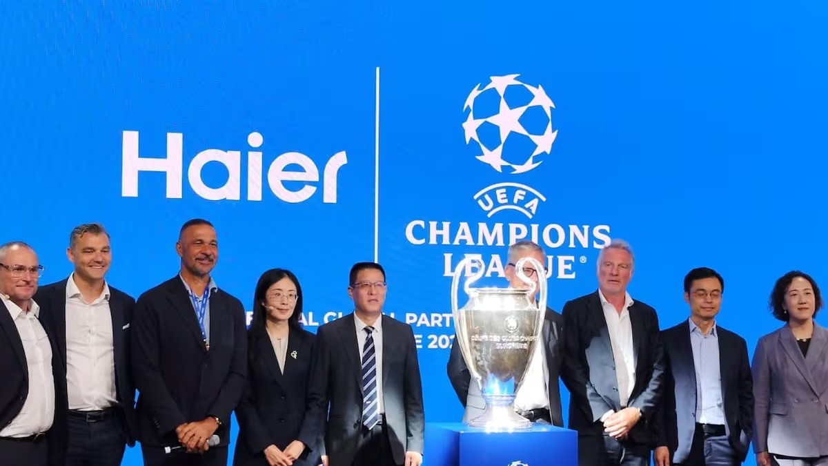 Oficial: Haier será patrocinador de la UEFA Champions League hasta 2031
