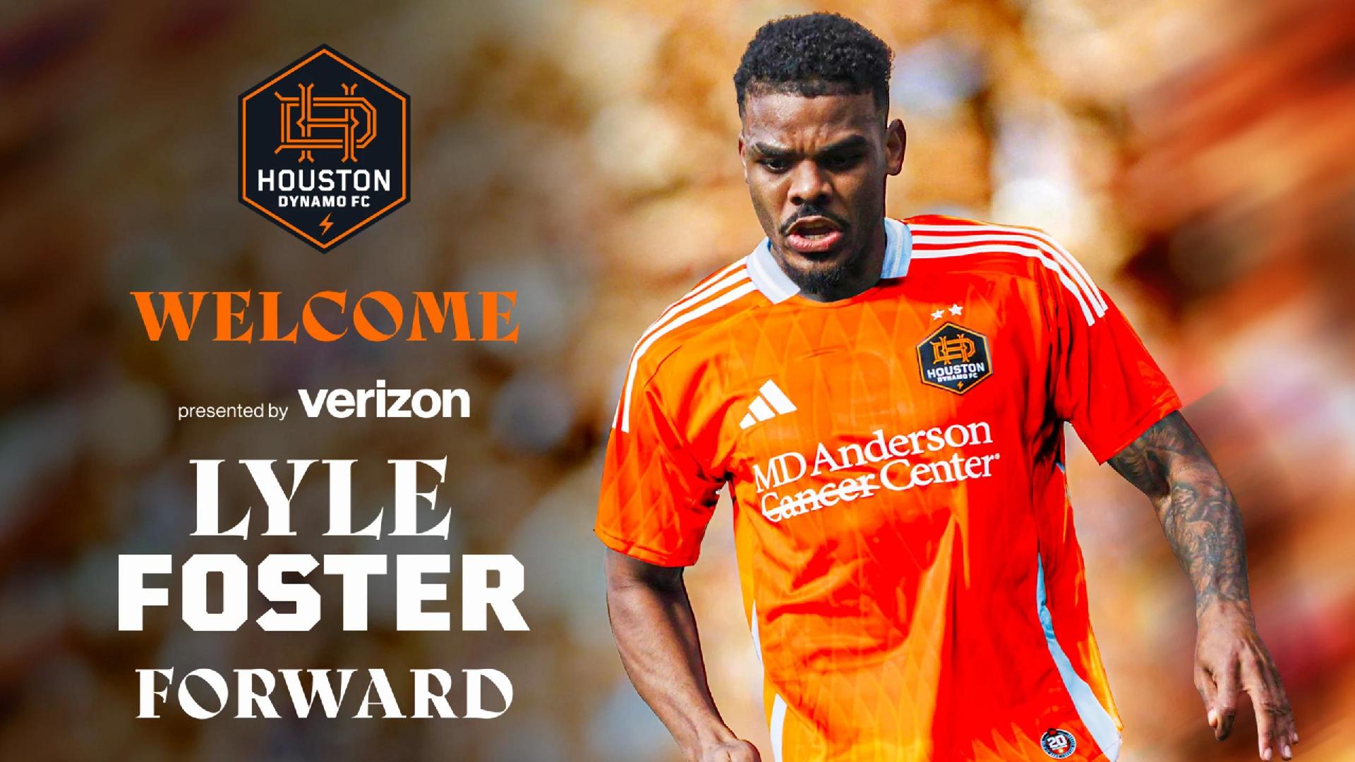 Offiziell: Houston Dynamo verpflichtet Burnley-Stürmer Foster für eine Saison mit Kaufoption