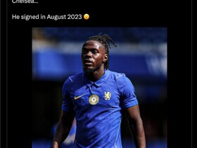 ESPN称拉维亚还没为切尔西踢满过90分钟，后者回应：幼稚