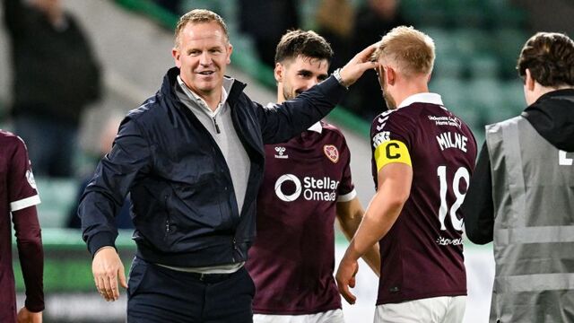 Hibs 1-3 Hearts: Wouter Vrancken claims victory in first Edinburgh derby with win at Easter Road