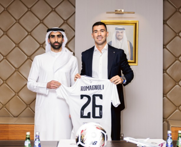 Oficial: Romagnoli, central de la Lazio de 31 años, ficha por Al Sadd por 3 millones de euros