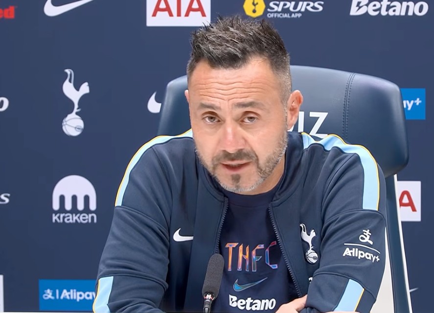 De Zerbi: Richarlison wants to leave; Mudryk can play 30 minutes