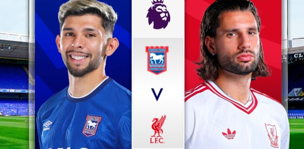Liverpool nunca perdeu para o Ipswich Town fora de casa na Premier League, com 4 vitórias e 2 empates