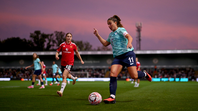 Putellas keen to push her limits after London City Lionesses beat Man Utd on debut
