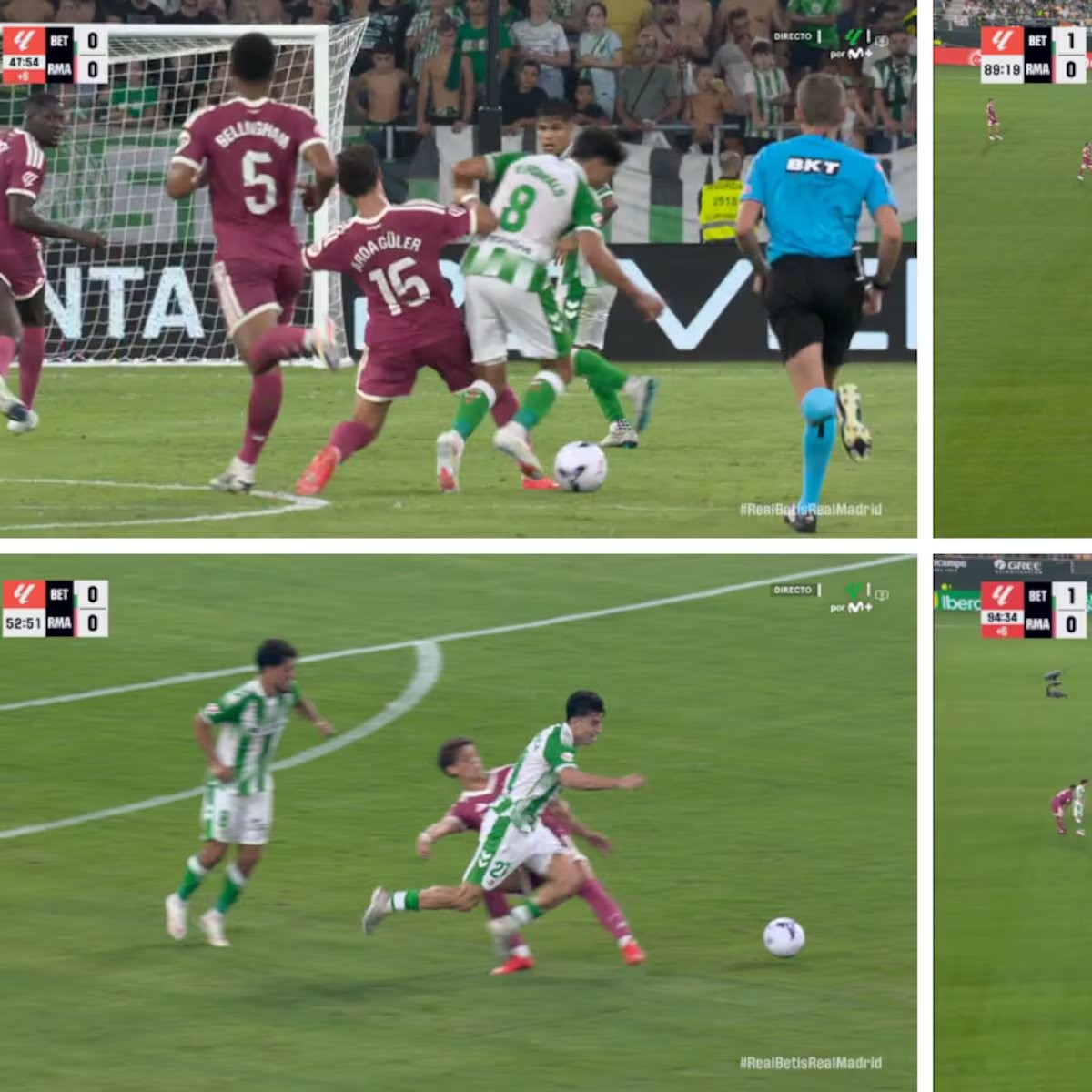 Las polémicas de la jornada 4 de LaLiga EA Sports; todos los penaltis, expulsiones y jugadas controvertidas