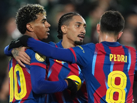 Flick names Raphinha, Pedri and Yamal among Barcelona captains