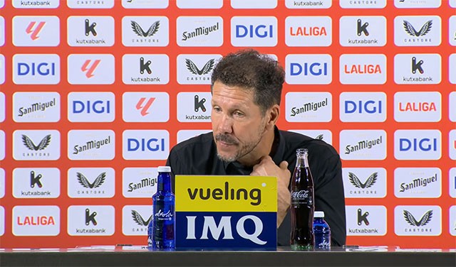 Simeone : Le mauvais début de deuxième mi-temps est de la responsabilité du staff technique