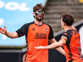 Dundee United 1-1 Falkirk: Michael Forbes scores in stoppage time to secure dramatic point for the Terrors