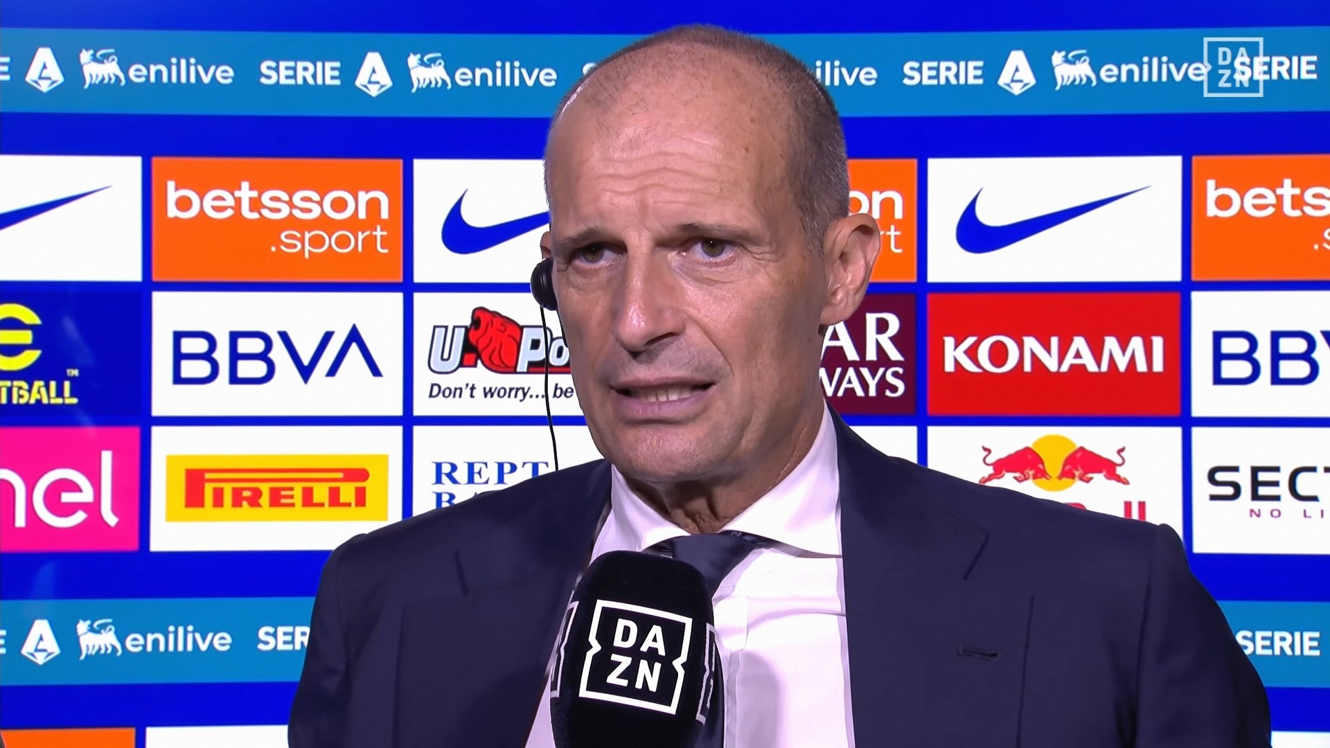 Allegri: Abbiamo subito cinque gol in due partite, ma questo non significa che dobbiamo chiuderci in difesa