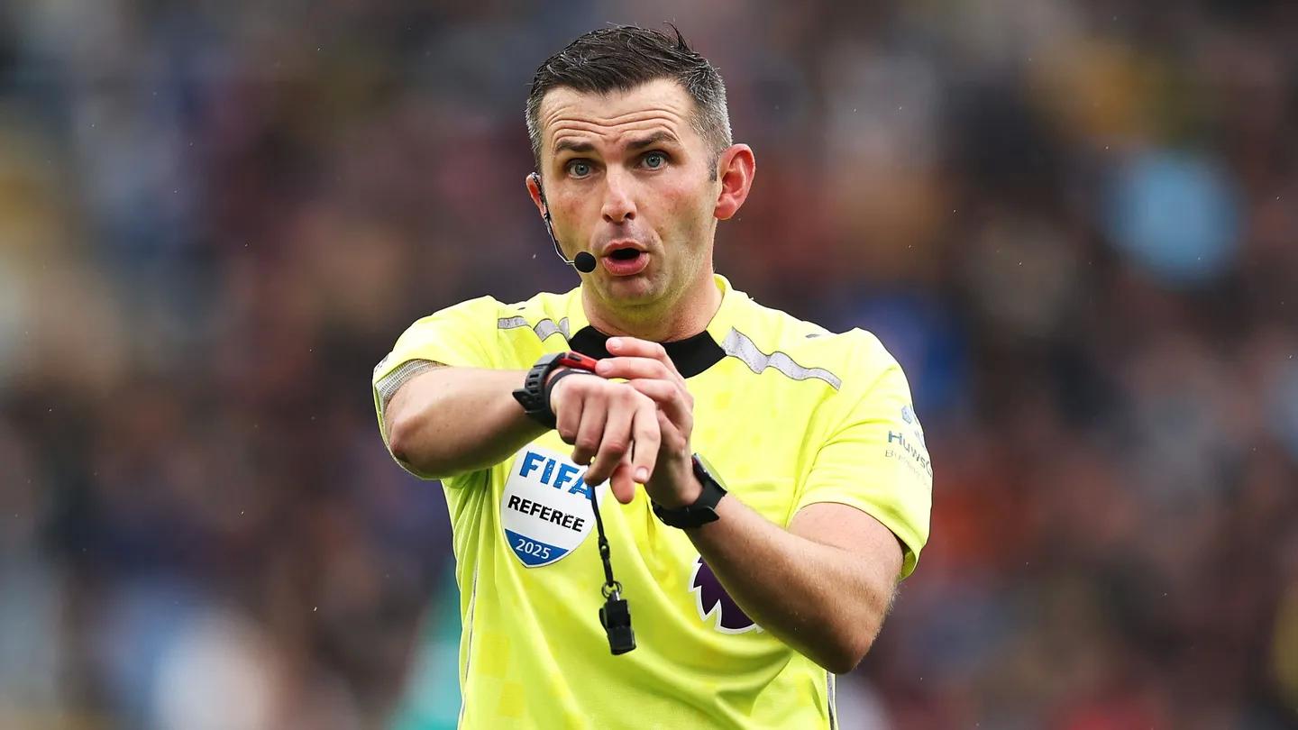 Trọng tài Anh Michael Oliver bắt chính trận Real Madrid vs Inter Milan tại Champions League