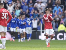 Everton Vs MU Tuntas 2-2, Setan Merah Apes di Menit Akhir