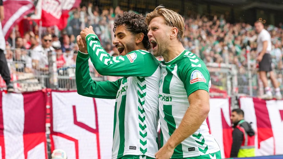 L'attaccante del Werder Brema dedica il gol alla fidanzata malata di cancro, scegliendo il club per lei.