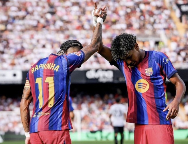 Barcelona erzielt in den ersten vier La Liga-Spielen 17 Tore und kassiert 2, dreimal 5 Tore pro Spiel