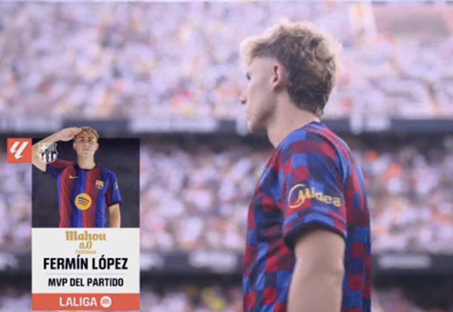 Fermín glänzt mit Tor und zwei Vorlagen bei Barcelonas 5:0-Sieg gegen Valencia