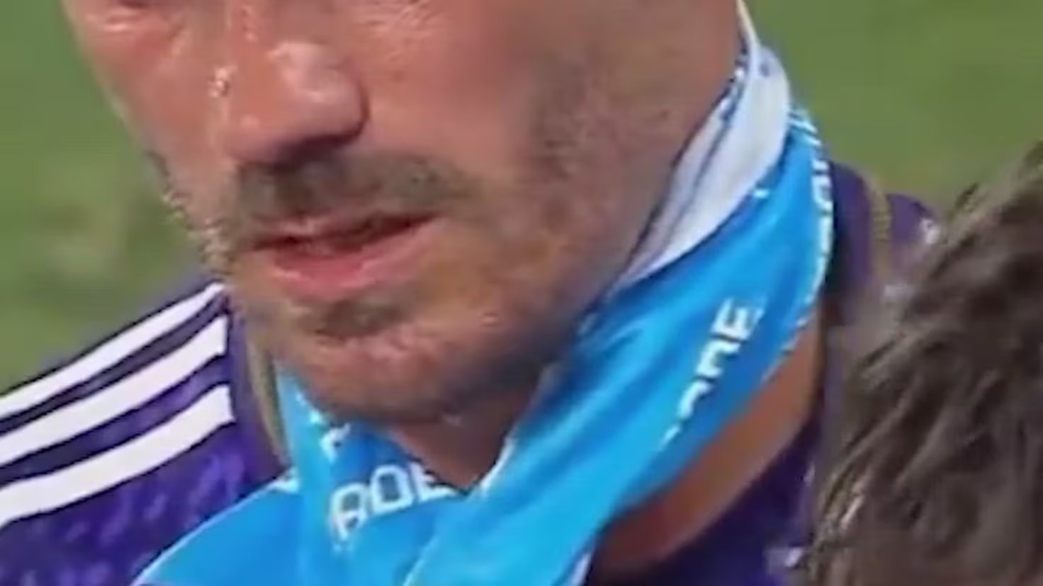 La chocante secuencia de Griezmann después de media hora jugando en Orlando: viral total