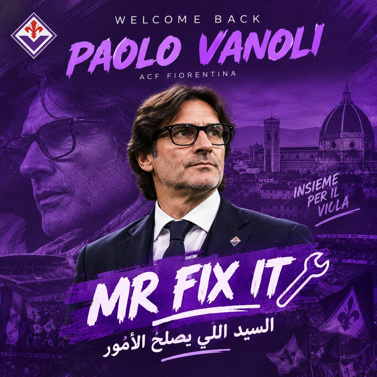 Schira: Vanoli torna sulla panchina della Fiorentina, accordo fatto e confermato