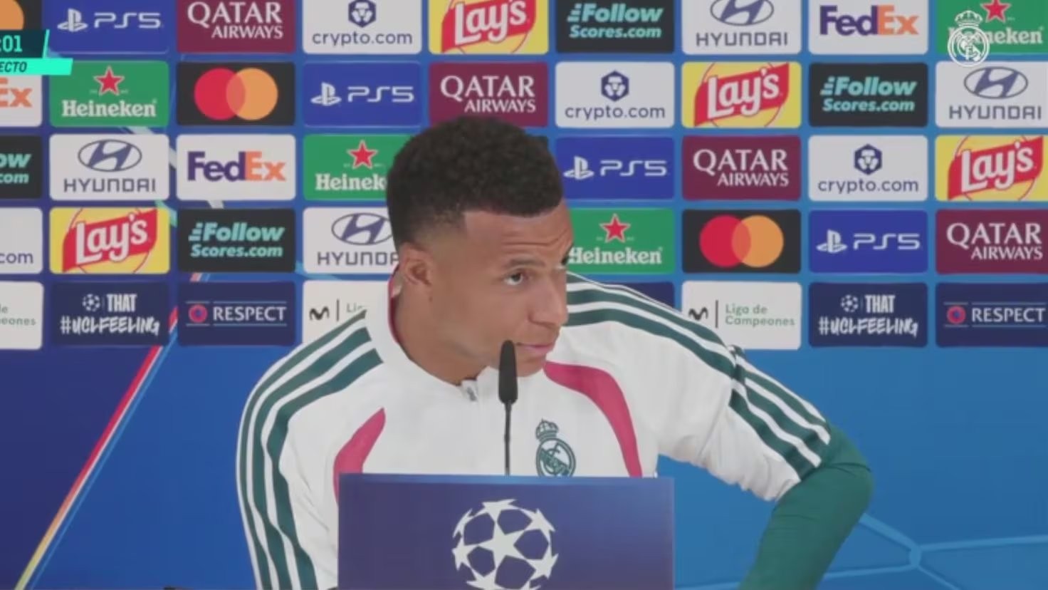 Así fue el enfado de Mbappé al ser comparado con Raphinha y Dembélé
