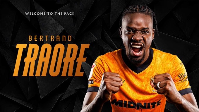 Officiel : Wolverhampton Wanderers signe Bertrand Traoré, ancien joueur de Sunderland, en tant qu'agent libre