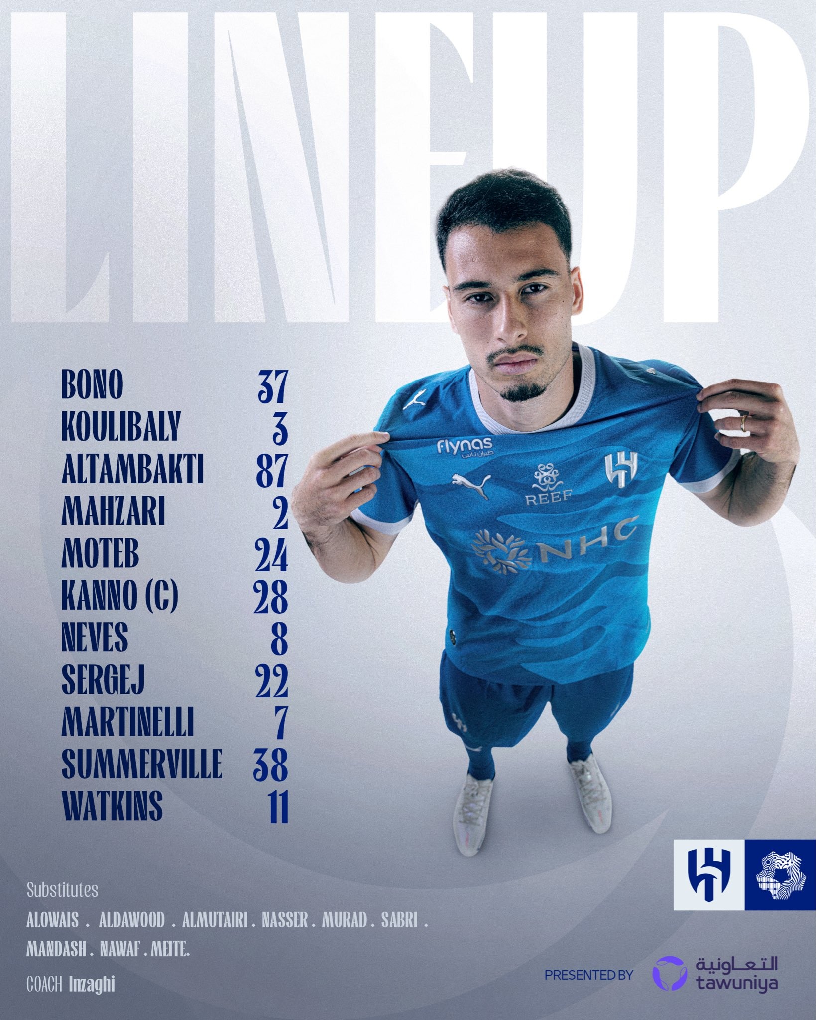 Martinelli feiert Startelfdebüt, Al Hilals Angreifer-Trio kostet 193 Millionen Euro