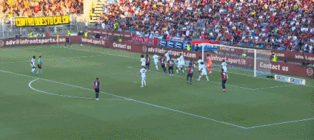 Babak Pertama: Cagliari 1-0 Lecce, Maldini Cetak Gol