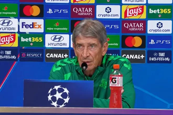 Pellegrini: Ancelotti è il migliore allenatore di sempre; Ogni partita di Champions League sarà preparata seriamente per ottenere punti