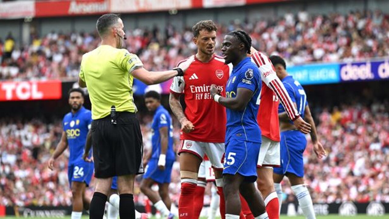 Awkward referee reunion on the cards as Gunners get new Gabriel red card verdict
