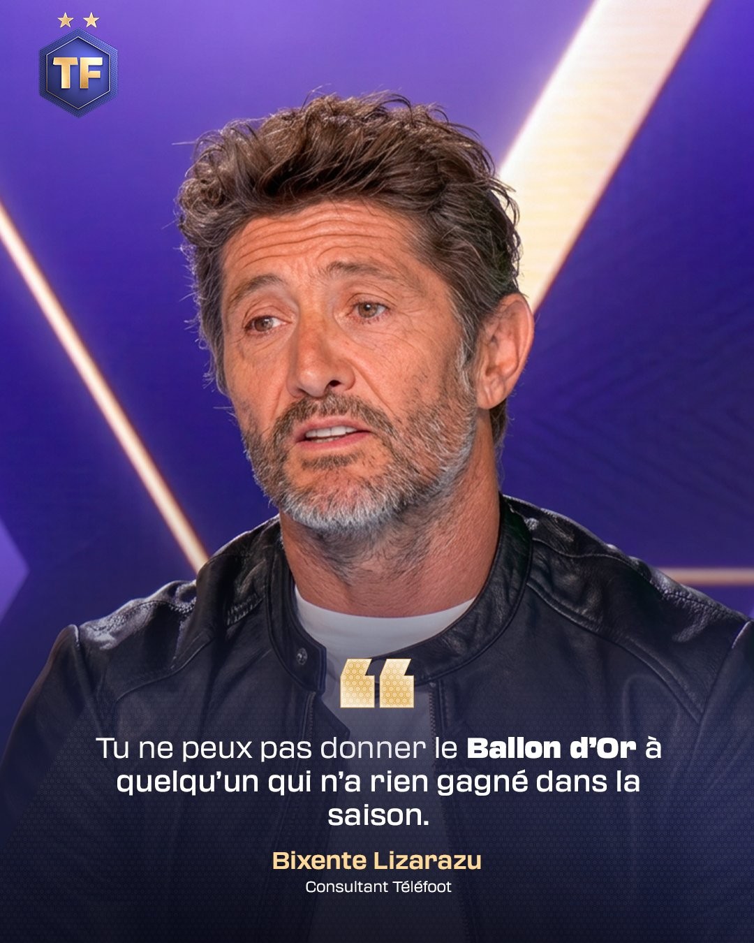 Lizarazu : Le Ballon d'Or ne peut pas être remis à un joueur sans titre majeur