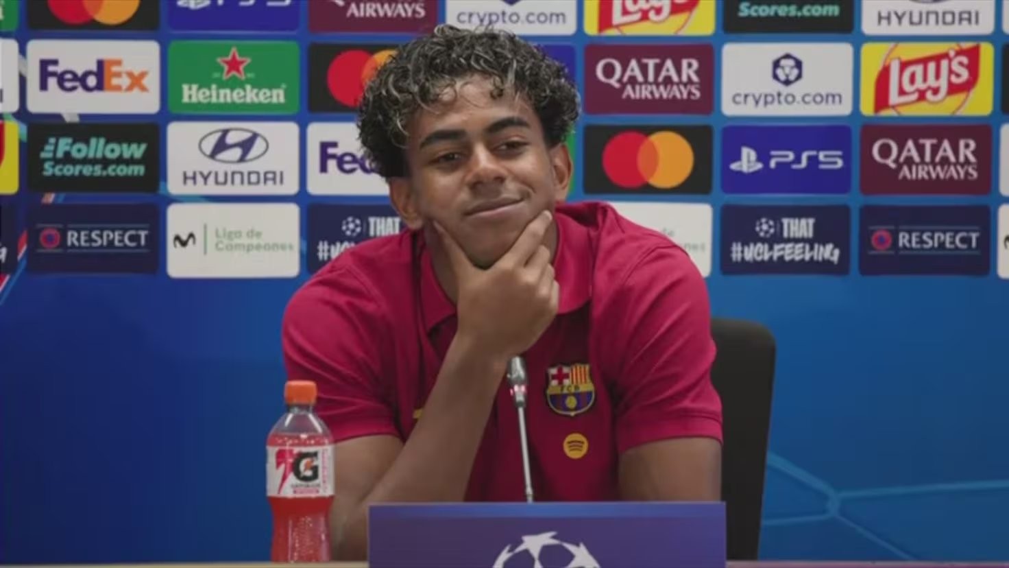 La ‘pulla’ de Lamine a Dembélé por no ponerle en el podio del Balón de Oro: “Es amigo de Kylian, ¿no?”
