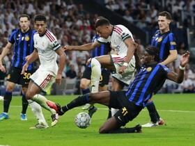 Madrid vs Inter: Mbappe Bikin Gol, Los Blancos Atasi Nerazzurri 2-1