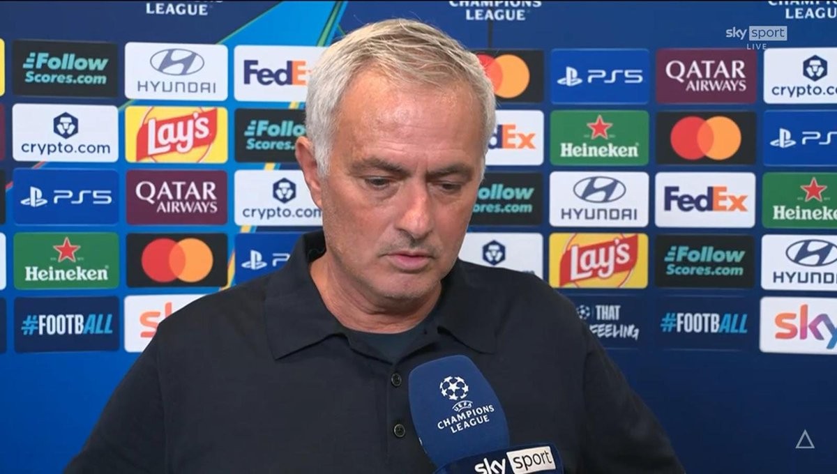 Mourinho: Es war ein verrücktes Spiel, das Ergebnis hätte 5:0, 5:5, 7:6 oder 6:5 sein können