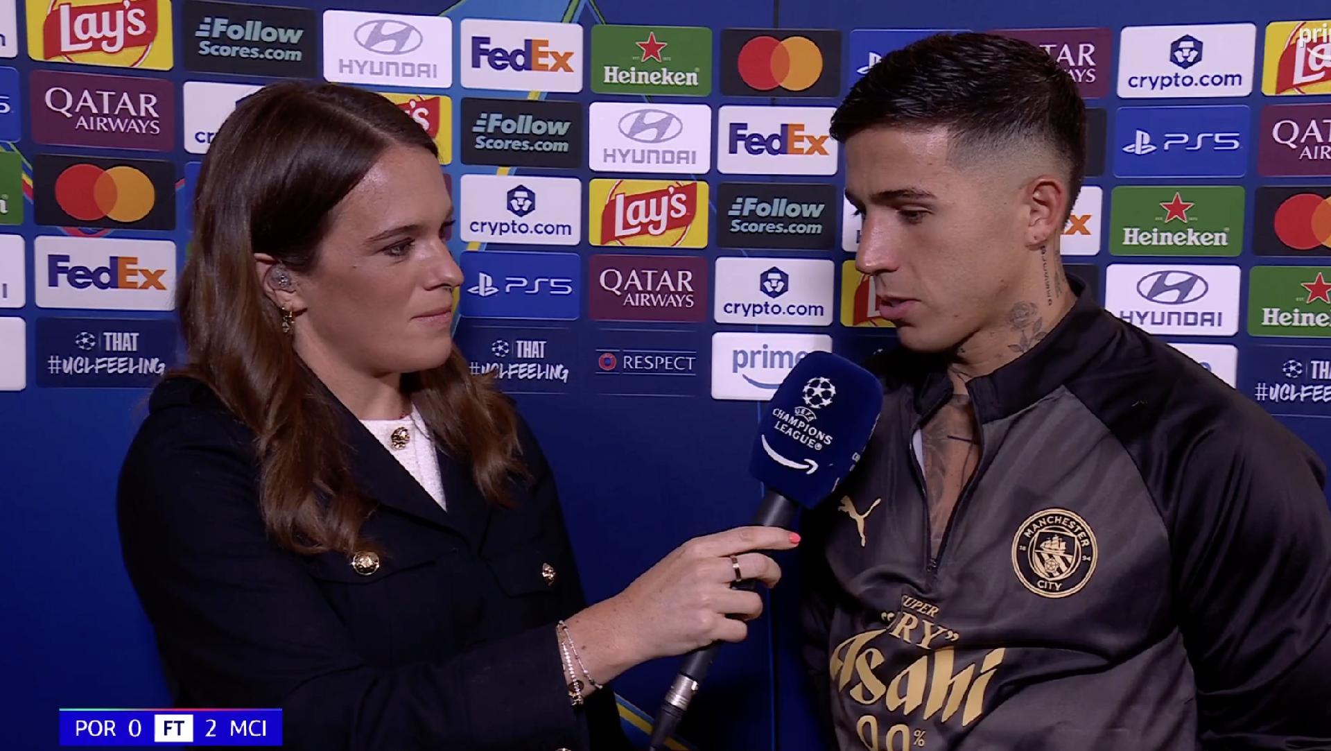 Enzo: Haaland ist ein Beast, er kann treffen, sobald er den Ball bekommt