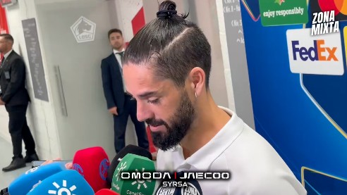 Isco : Je dois retrouver le rythme de la compétition ; il ne faut pas se satisfaire des trois points d'aujourd'hui