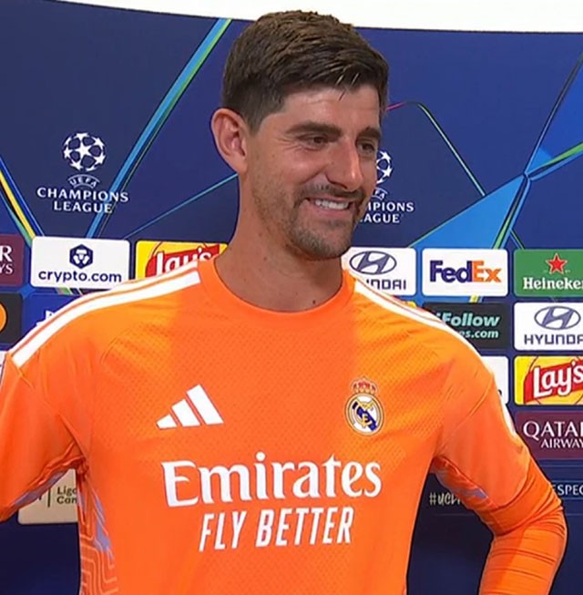 Courtois: Quando non ci sono buone occasioni, è meglio passare indietro e controllare la partita