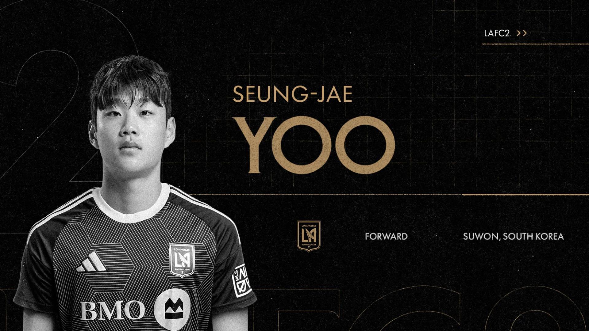 공식 발표: 18세 유승재 선수, LA FC II로 임대 이적