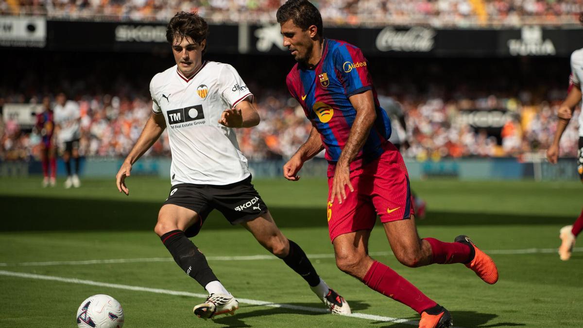 Sport: Rodri criticó que Valencia es muy débil y luego llamó a Gayà para disculparse
