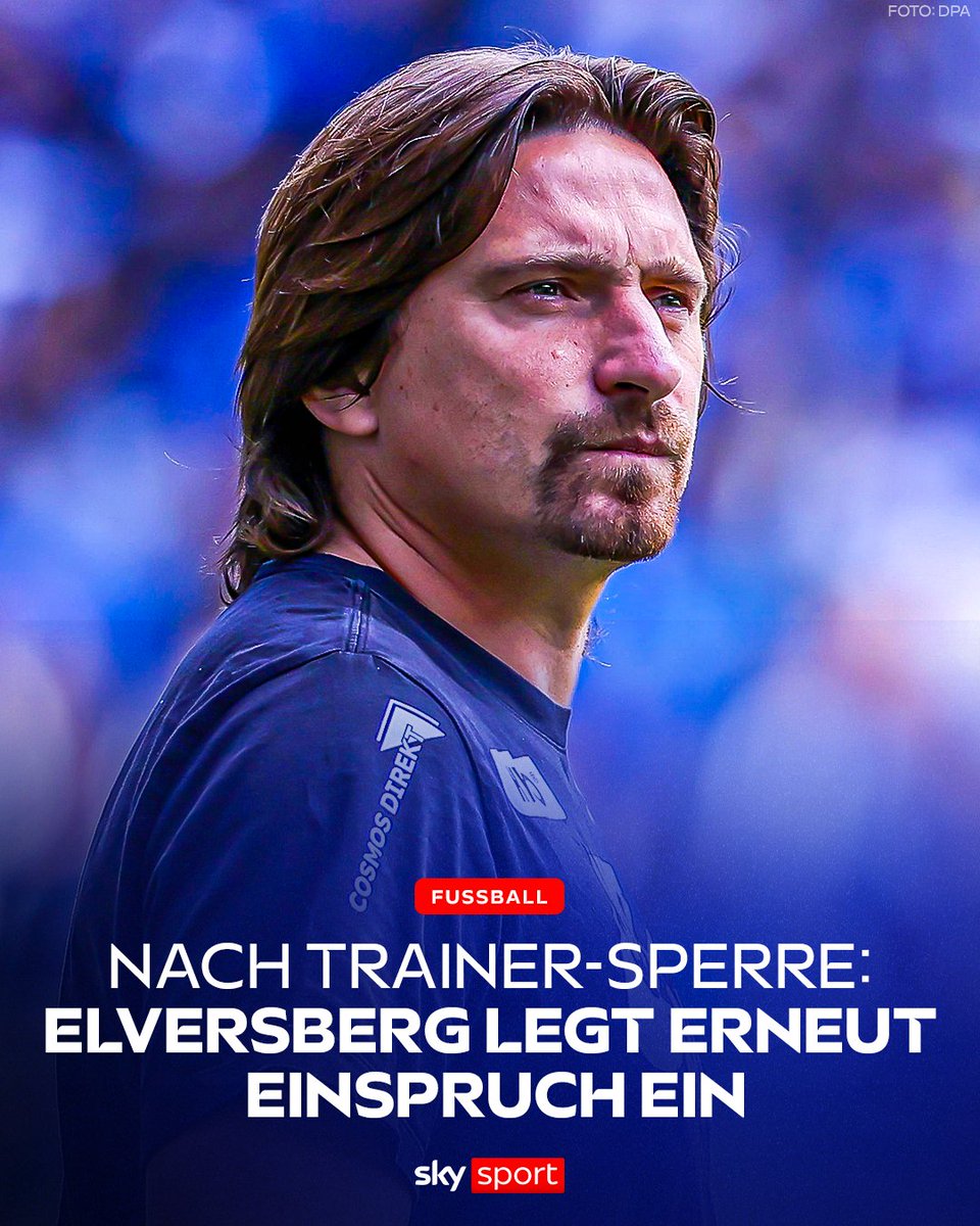Sky: SV Elversberg legt erneut Berufung gegen Trainersperre ein, mündliche Verhandlung am Freitag