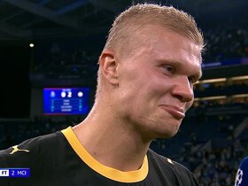 'Angry' Erling Haaland playfully scolds Man City's £85.7m teenage 'gem' Ayyoub Bouaddi for failing to pass to him