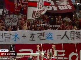 韩媒：因球迷用不当横幅侮辱仁川联，首尔可能被K联赛处罚