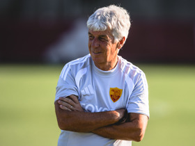 Gasperini 'curious' to see how Roma fare on Champions League return