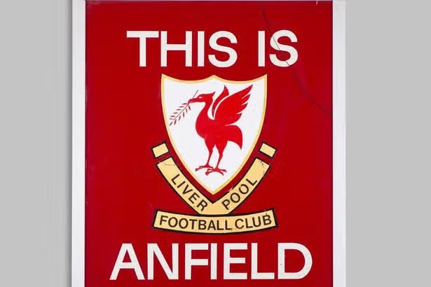 Echo: Cartel original de Anfield subastado por un récord de 115 mil libras