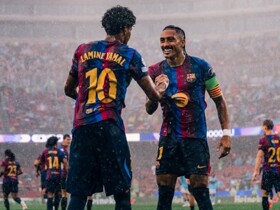 Barcelona 5-1 Feyenoord: Flick's side cannot stop scoring as Raphinha nets brace & Yamal shines