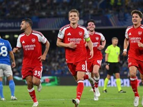 Napoli 0-1 Arsenal: Ødegaard nets winner to remain Gunners' perfect start
